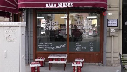 Son dakika! Bu kuaför herkese ücretsiz hizmet veriyor