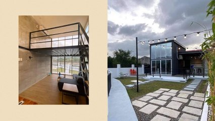 This Tiny Container House in Laguna Looks Like a Cafe by the Mountains