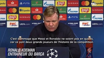 Barça : La petite phrase de Koeman qui encourage Messi à rester