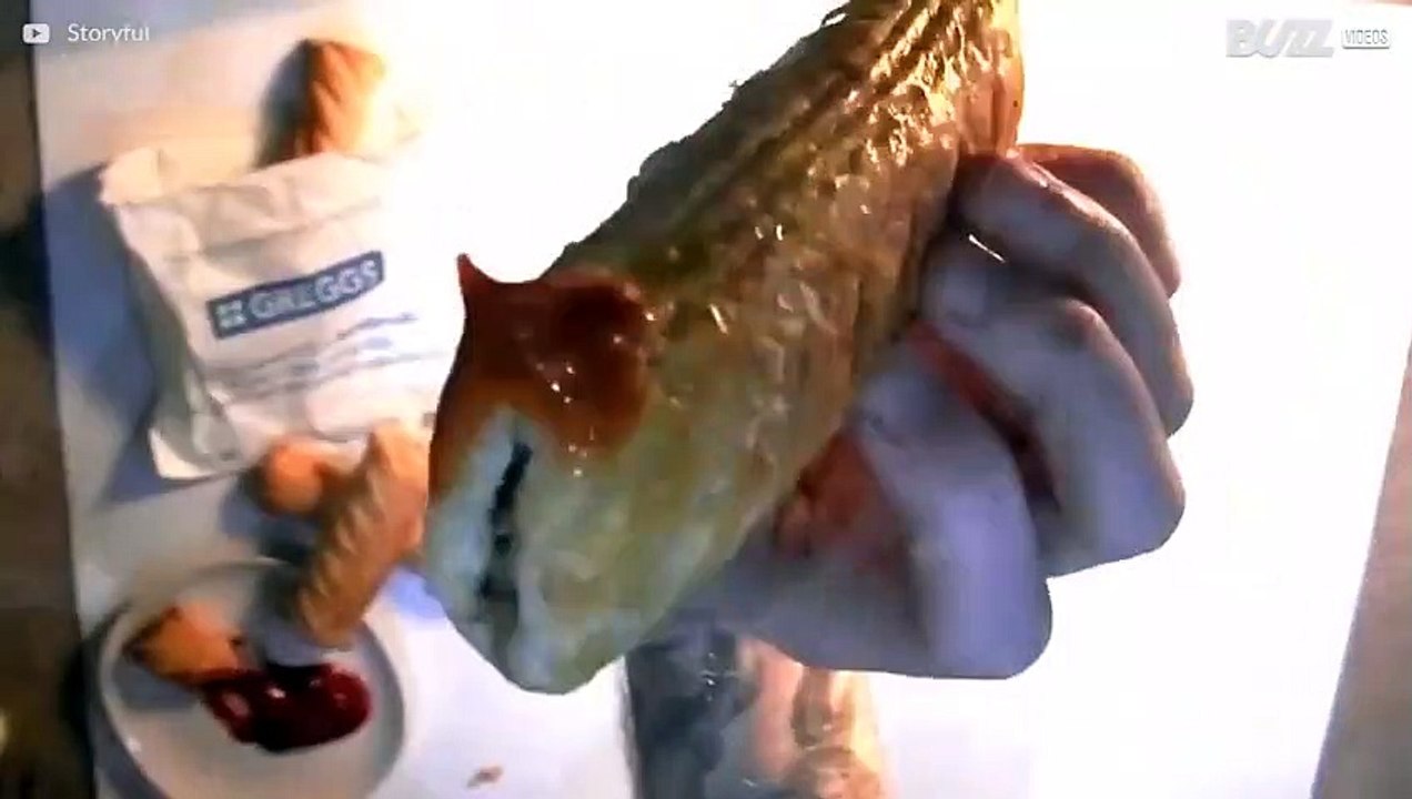 Beeindruckendes 'Ketschup'-Gemälde von Jesus