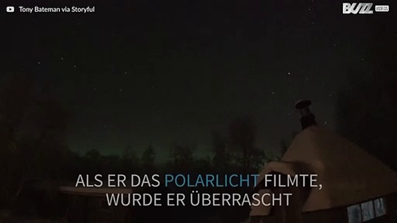 Meteor macht die finnische Nacht zum Tag