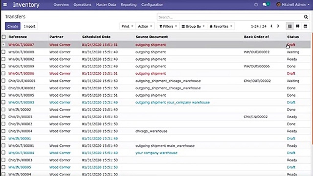 How to Cancel Single or Multiple Picking (Delivery/Shipment) with a Single Click | Odoo