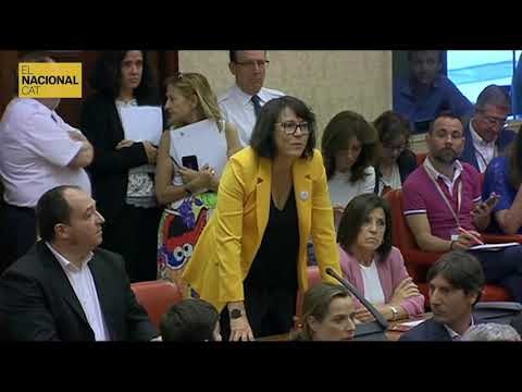 Diana Riba jura el seu càrrec “per la llibertat dels presos polítics i el retorn dels exiliats”