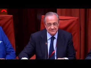 Florentino Pérez: "Yo no he intervenido en nada, por lo tanto poco les puedo ayudar"