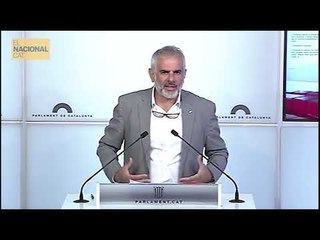 Carlos Carrizosa considera la ILP un "nou intent de cop d'Estat"