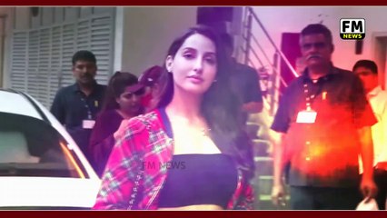 Nora Fatehi At Exceed Office In Bandra For Upcoming Project