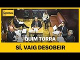  Torra al TSJC pels llaços grocs: 