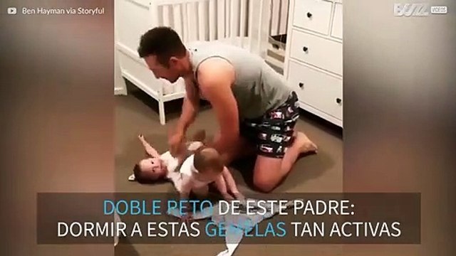 Cómo dormir a tus gemelas sin enloquecer en el intento