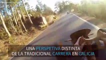 Carrera tradicional de Galicia grabada en primera persona