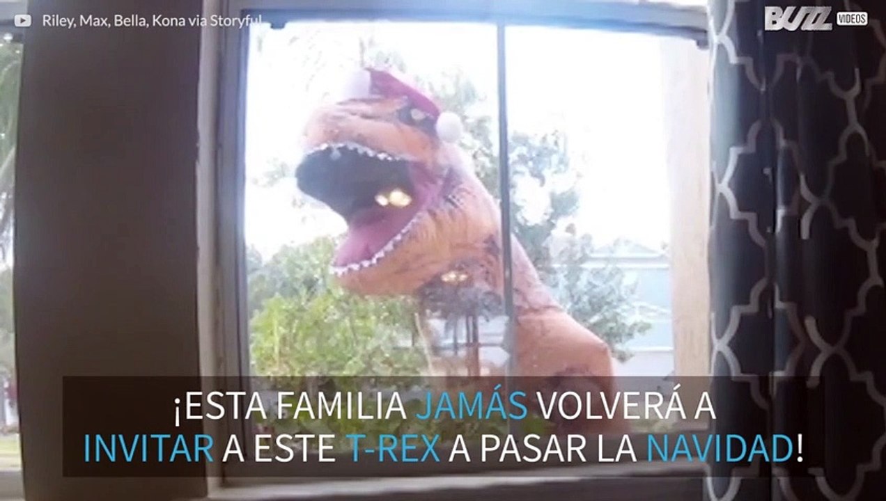 ¡T-Rex arruina la Navidad!