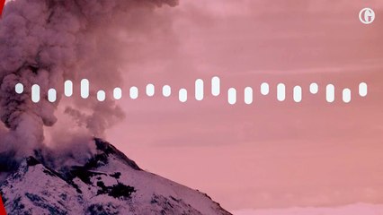Listen to the rumblings of volcanic thunder – audio