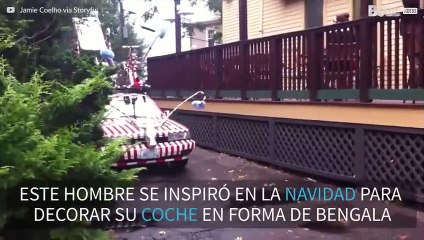 El coche más navideño de todos los Estados Unidos