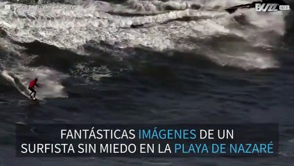 ¡Las olas de Nazaré dan auténtico miedo!