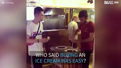 Buying an ice cream in Vietnam isn't easy!