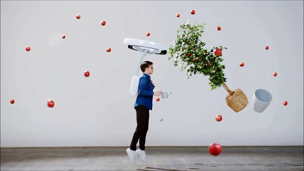 Japanese hover backpack Robot lunavity will defy gravity and let you jump