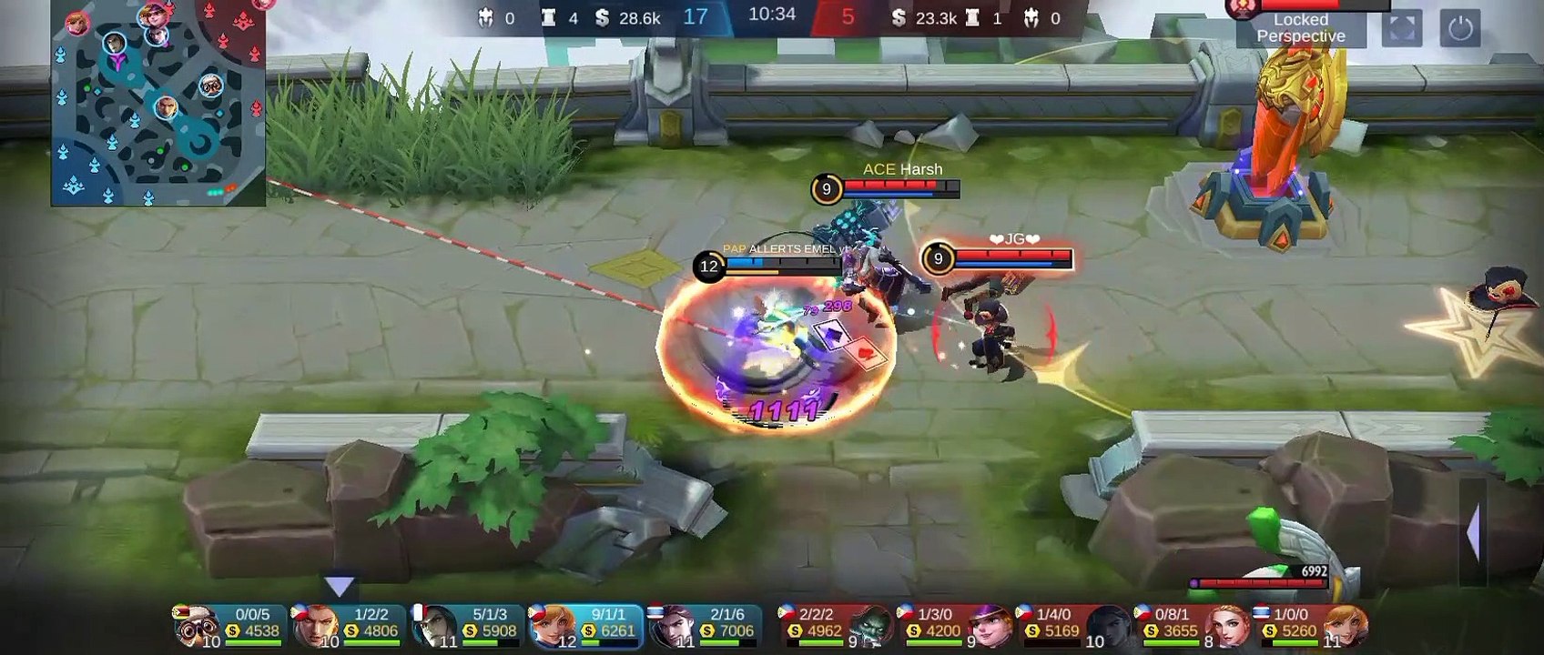 Straight cable in actual game