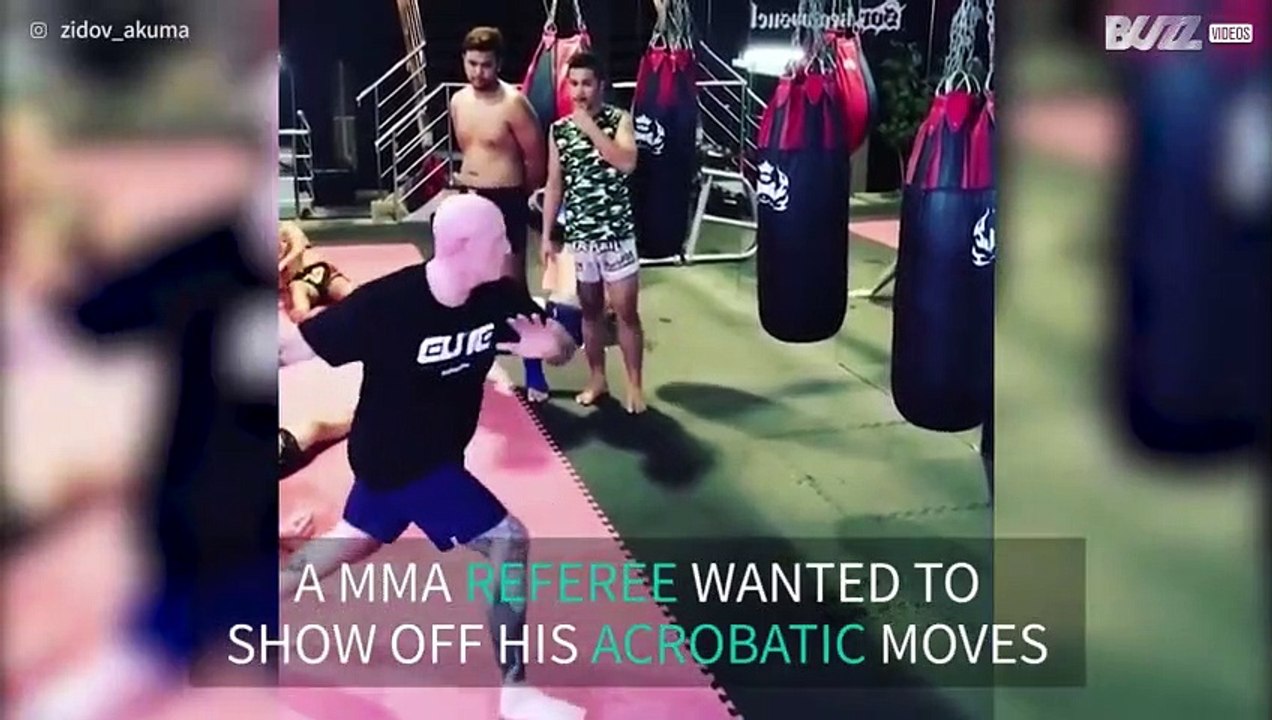 UFC referee fails spectacularly