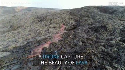 Incredible drone footage of the Kilauea volcano