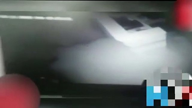 شاهدكاميرا مراقبة ترصد 3 لصوص أثناء سرقته مطعم