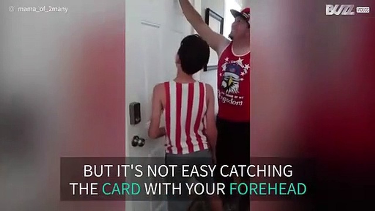 Boy takes on "Credit Card Challenge," but does he crack it?