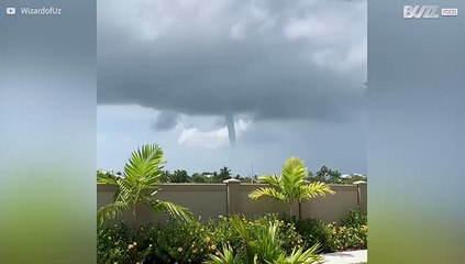 Man films huge waterspout in Florida