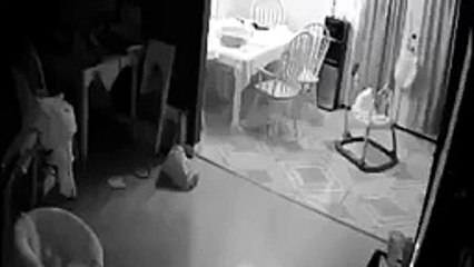 CCTV appears to show ghost in family homeYouTube
