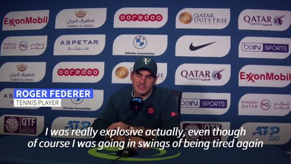 'Really explosive': Federer makes winning return after 13 months out