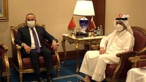 - Dışişleri Bakanı Çavuşoğlu, Katarlı mevkidaşı Abdurrahman Al Thani ile görüştü