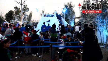 ختام رائع للاحتفالات الوطنية في قرية الثلوج