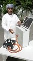 إختراع عماني جهاز ينتج غاز الطبخ عن طريق الطاقة الشمسية مخترع عمر بن حسن الذهلي من ولاية الرستاق