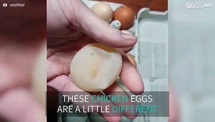 Woman unable to crack soft egg mystery