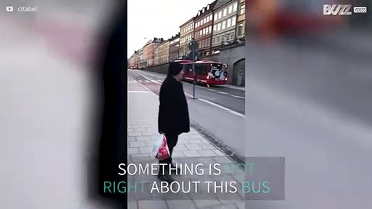 Bus from hell shoots flames
