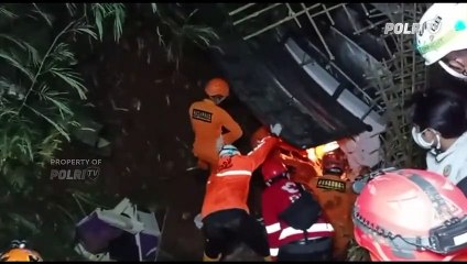 Kronologis Kecelakaan Bus di Sumedang