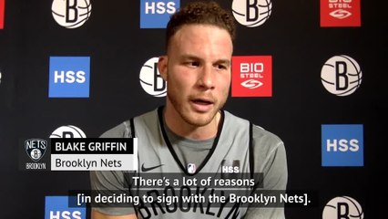 Griffin eyes NBA title after signing with Nets
