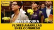 Flores amarillas en el Congreso