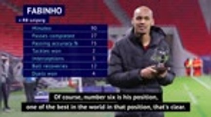Klopp lauds Fabinho as ‘one of the best’ No.6 in the world
