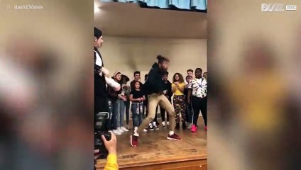 Michael Jackson impersonators dance off!