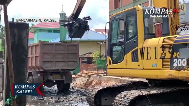 Satgas Normalisasi Sungai Pasca Banjir Terkendala Lokasi Pembuangan Sampah Hasil Pengerukan