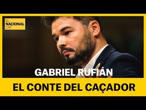 Rufián i el conte del caçador a la sessió d'investidura