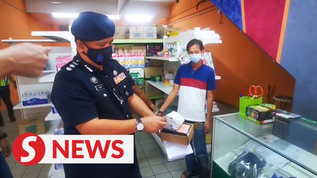 Ipoh cops get TNB to cut power to five premises believed to be illegal gambling dens