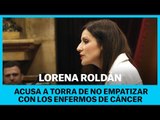 Roldán patina al acusar a Quim Torra de no empatizar con enfermos de cáncer