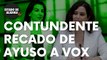 Contundente recado de Díaz Ayuso a Vox: “Quiero ser libre”