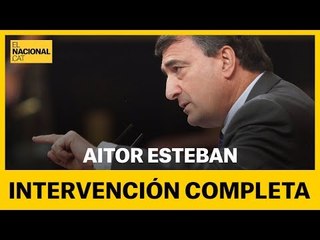 AITOR ESTEBAN | Intervención completa