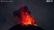 Upea video öisestä Reventador-tulivuoren purkauksesta