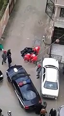 سقوط عاملة اثيوبية في حي الزهور /صيدا