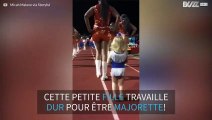Cette adorable petite fille fait le show!
