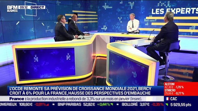 Les Experts : L'OCDE remonte sa prévision croissance mondiale pour 2021, Bercy croit à 6% pour la France - 10/03