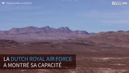 Des avions de combat réalisent un survol en Californie