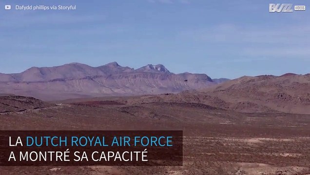 Des avions de combat réalisent un survol en Californie
