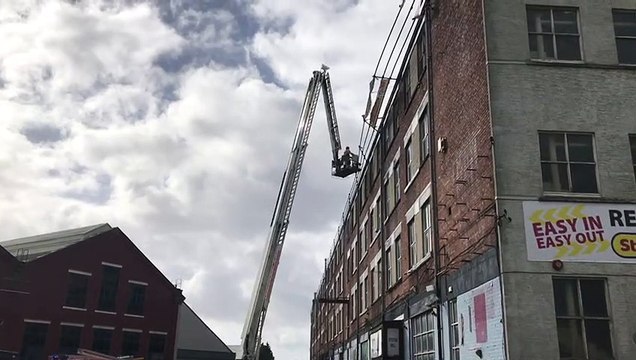 Fire crews attend Oyston Mill in Strand Road, Preston